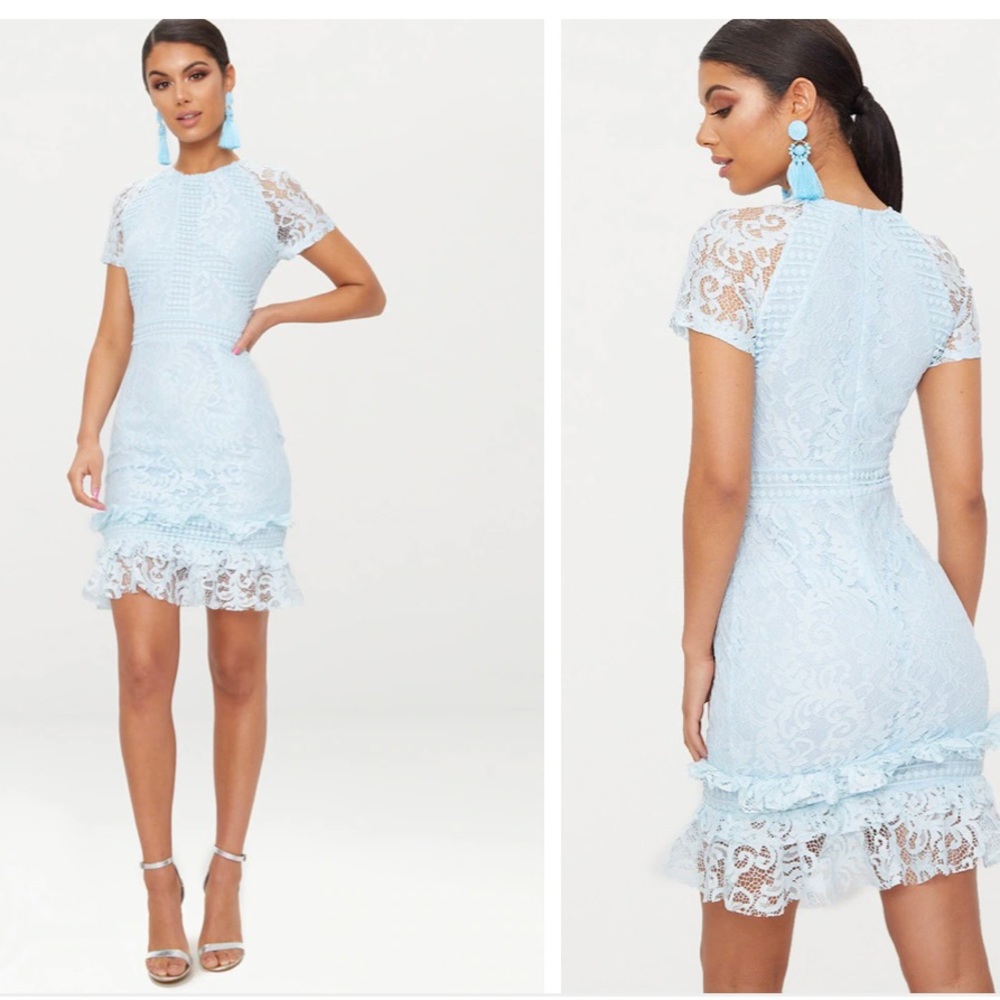 Blue Lace NWT PLT dress Size 10